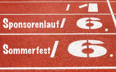 Sponsorenlauf und Sommerfest